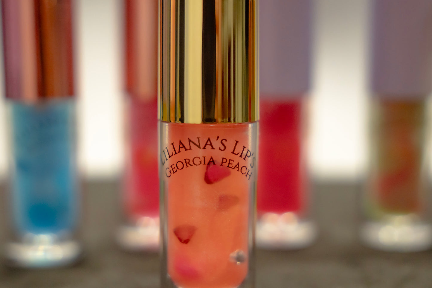 Georgia peach lip gloss