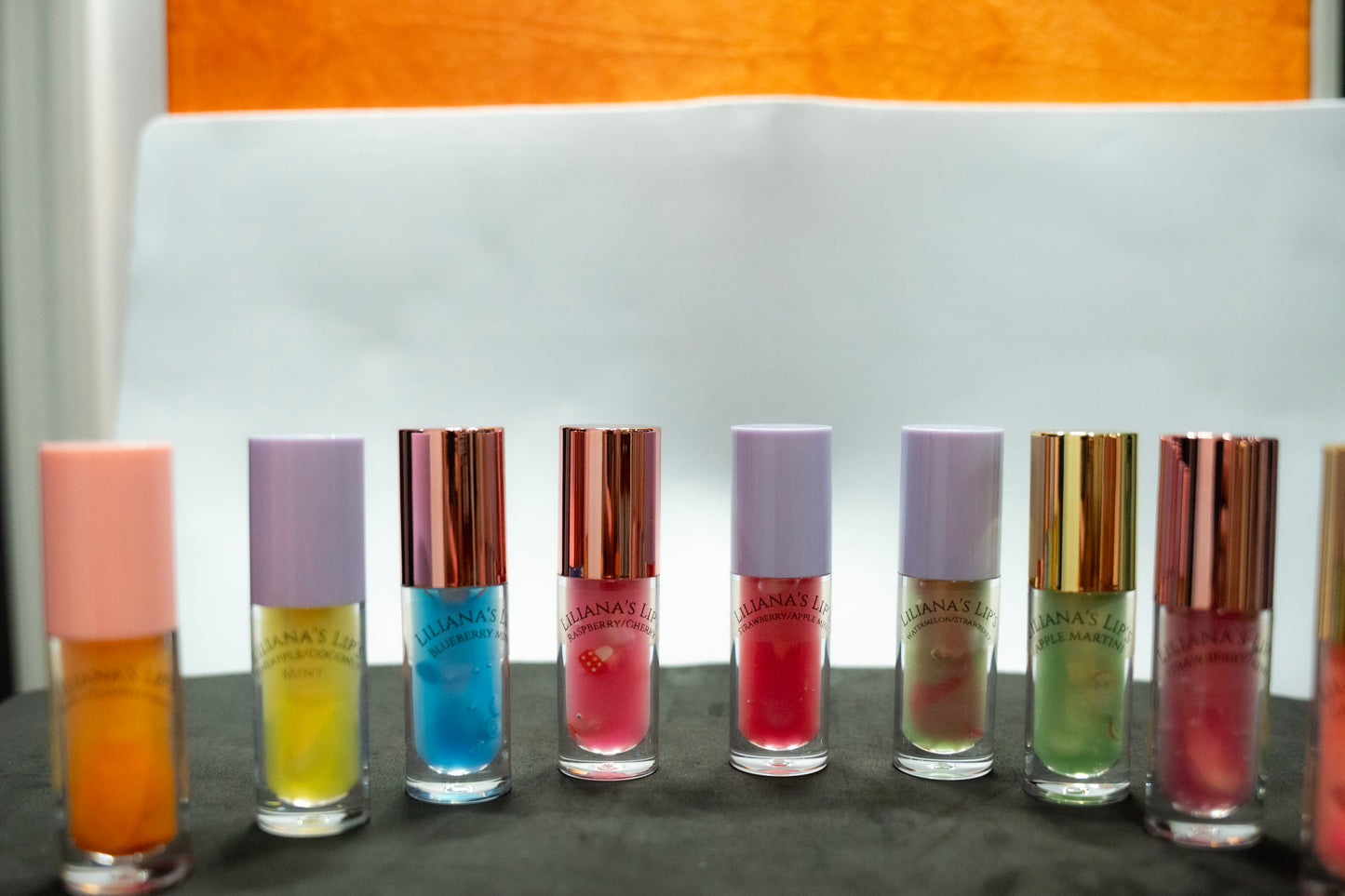 Blueberry mint lip gloss