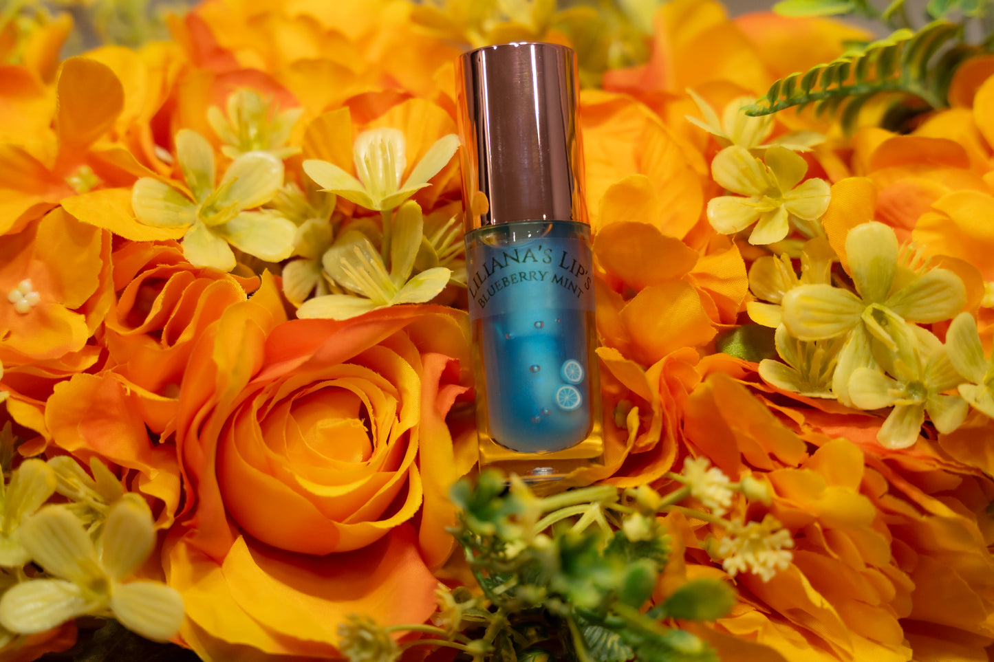Blueberry mint lip gloss
