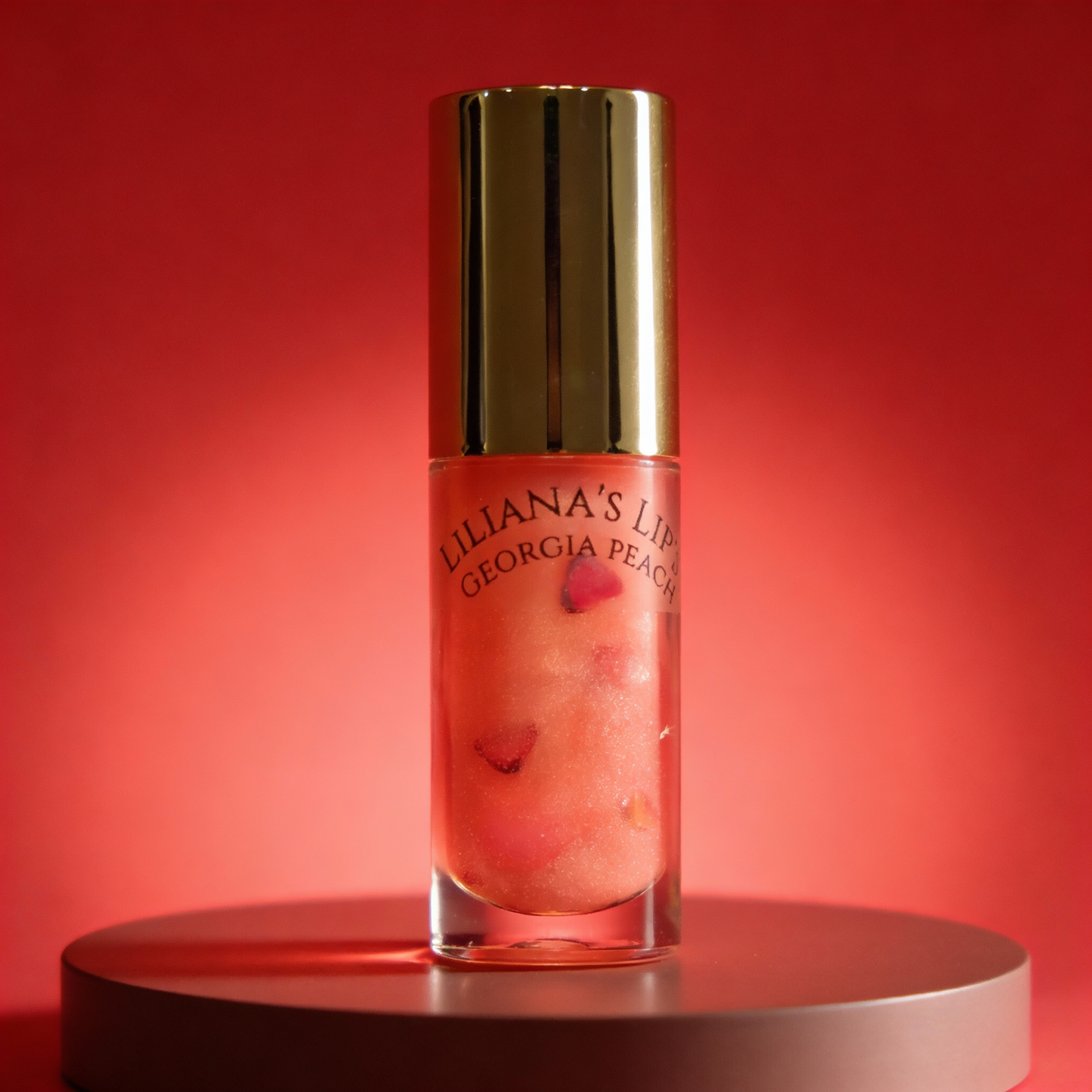 Georgia peach lip gloss