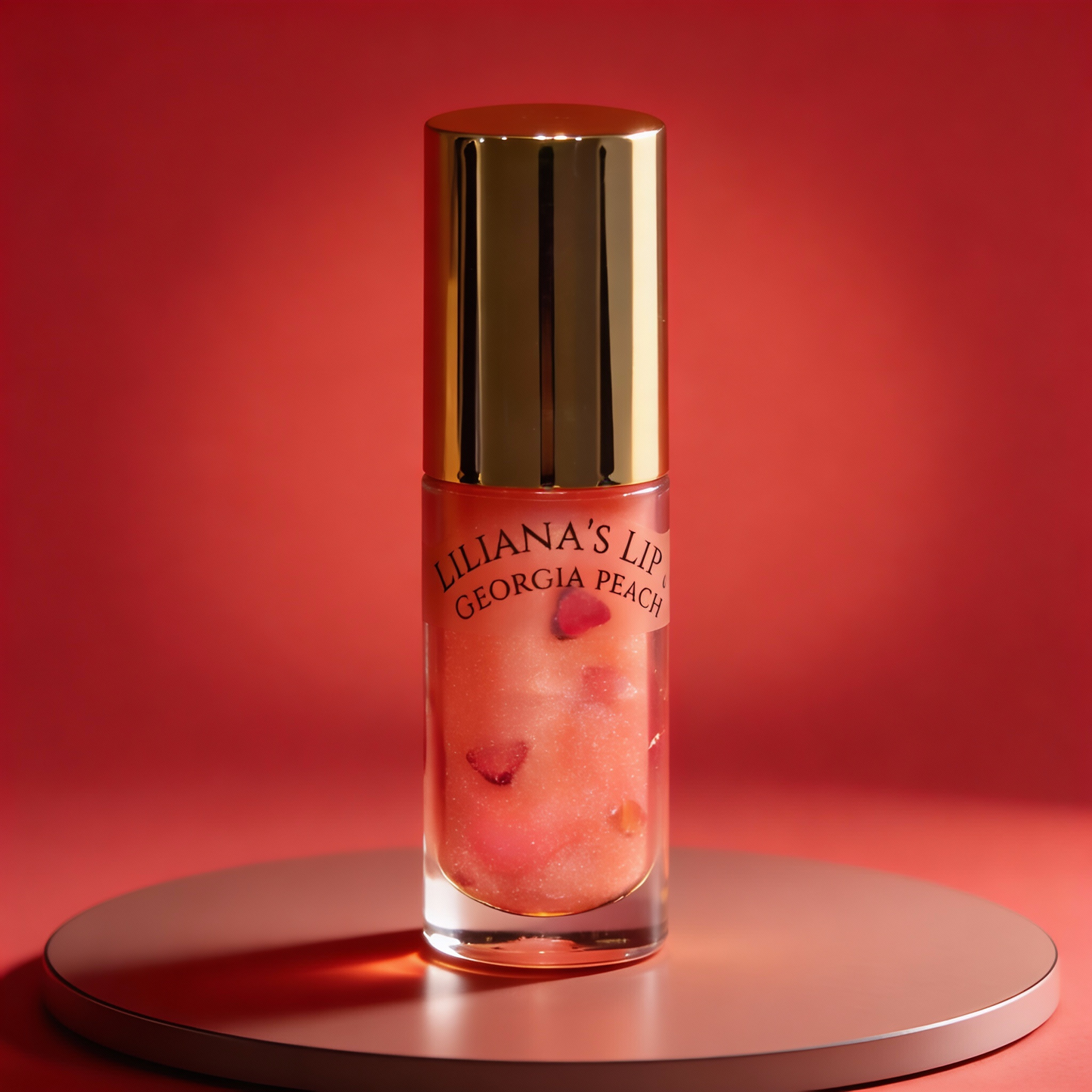 Georgia peach lip gloss