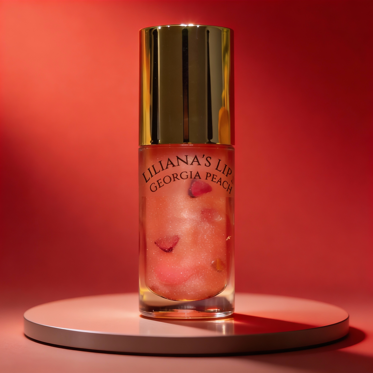 Georgia peach lip gloss